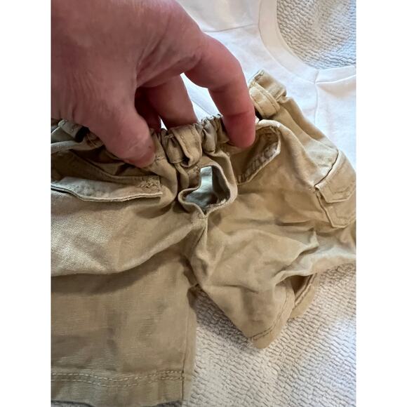 Build A Bear Workshop Cream Shamrock T-Shirt & Cargo Shorts Bear Clothing Set - Picture 5 of 11